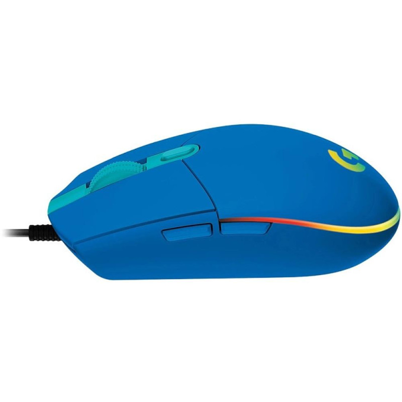 MOUSE USB OPTICAL G102 LIGHTSY/BLUE 910-005801 LOGITECH