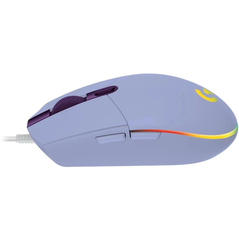 MOUSE USB OPTICAL G102 LIGHTSY/PURPLE 910-005854 LOGITECH