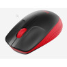 MOUSE USB OPTICAL WRL M190/RED 910-005908 LOGITECH