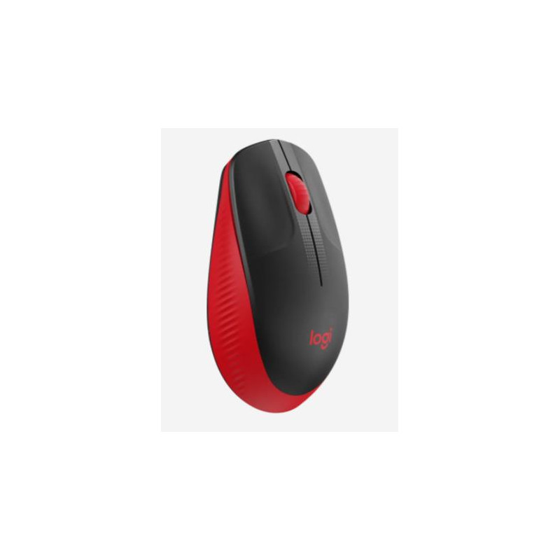 MOUSE USB OPTICAL WRL M190/RED 910-005908 LOGITECH