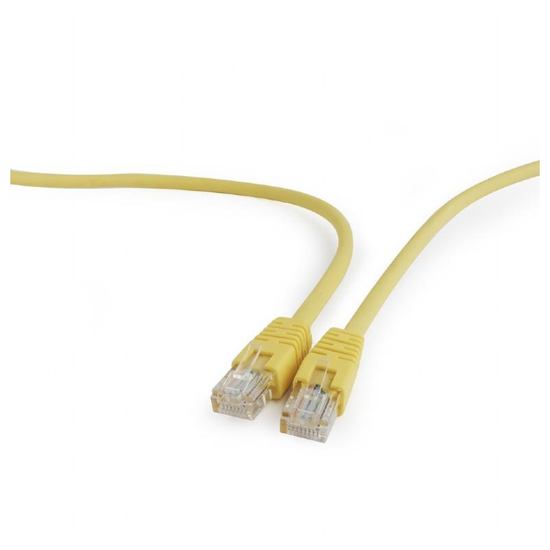 PATCH CABLE CAT5E UTP 3M/YELLOW PP12-3M/Y GEMBIRD