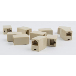CABLE ACC IN-LINE COUPLER 8P8C/10 PCS BAG TA-350-10 GEMBIRD
