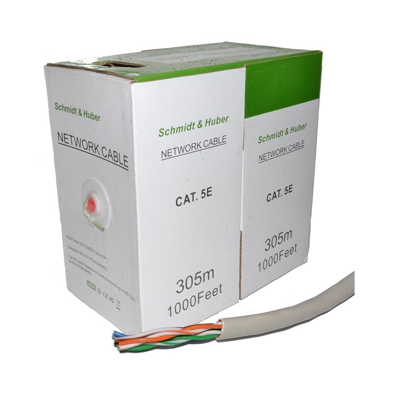 CABLE CAT5E UTP 305M GRAY/UPC-5004E-SOL GEMBIRD