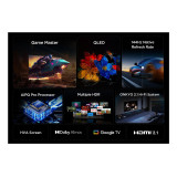 TV Set TCL 65 " 4K Ultra HD 3840 x 2160 pixels Flat 16:9 QLED 65P8K