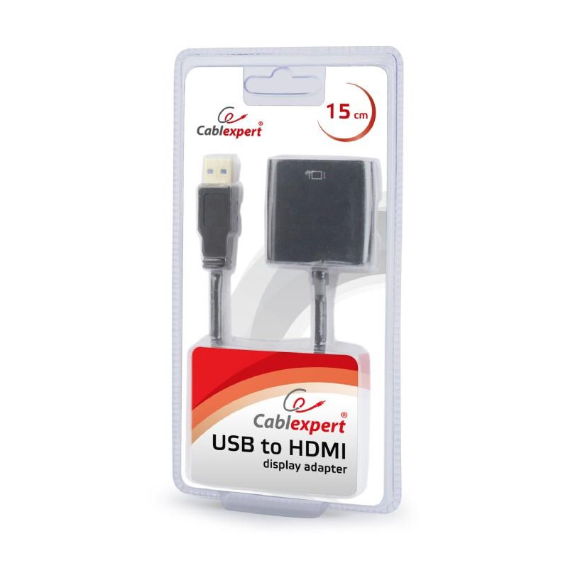 I/O ADAPTER USB3 TO HDMI/A-USB3-HDMI-02 GEMBIRD