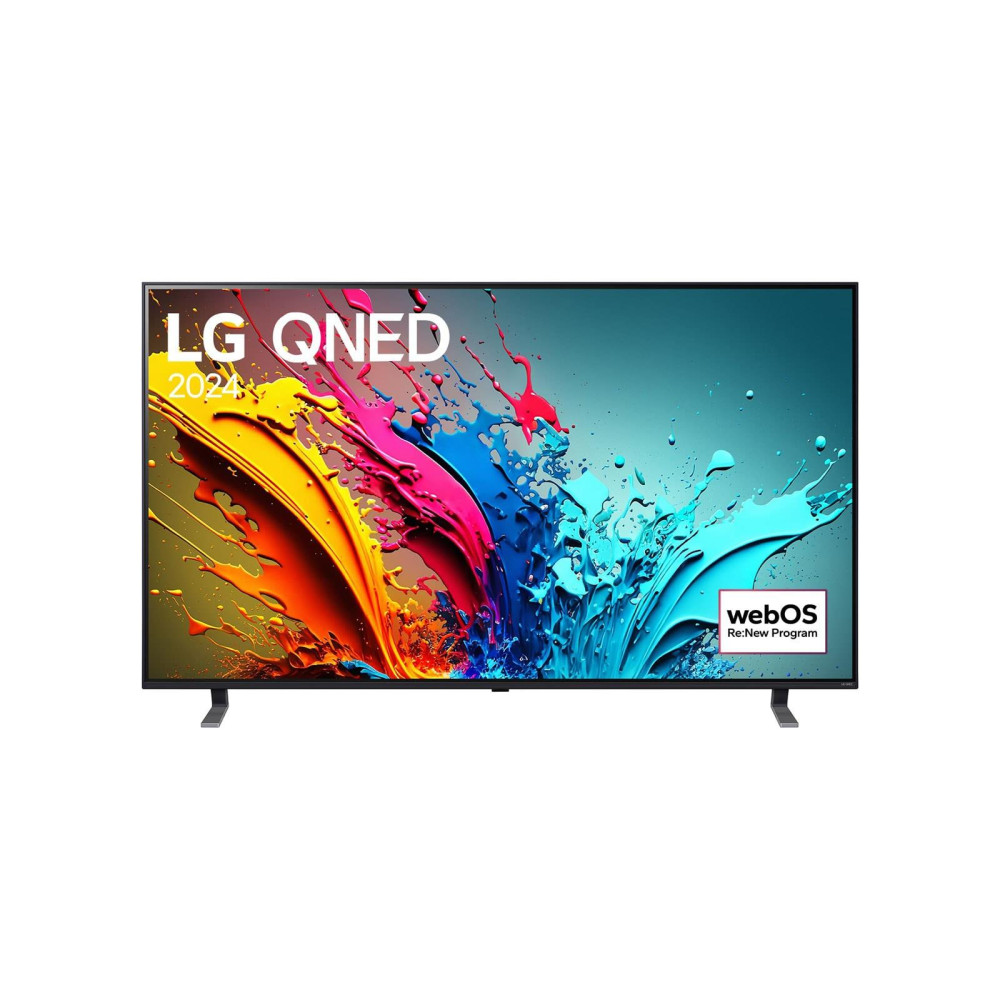 TV Set LG 75" 4K/Smart 3840x2160 Wireless LAN Bluetooth webOS 75QNED85T3C