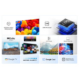 TV Set TCL 55 " 4K Ultra HD 3840 x 2160 pixels Flat 16:9 DLED 55V6C