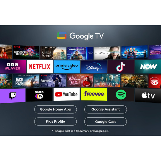 TV Set TCL 55 " 4K Ultra HD 3840 x 2160 pixels Flat 16:9 DLED 55V6C