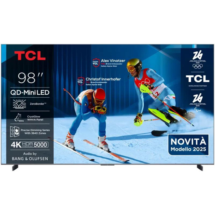 TV Set TCL 98 " 4K Ultra HD 3840 x 2160 pixels Flat 16:9 QLED 98Q8C