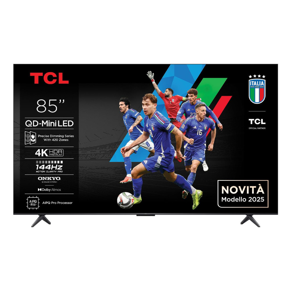 TV Set TCL 85 " 4K Ultra HD 3840 x 2160 pixels Flat 16:9 QD-Mini LED 85Q6C