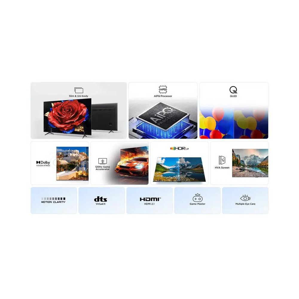 TV Set TCL 75 " 4K Ultra HD 3840 x 2160 pixels Flat 16:9 QLED 75T69C