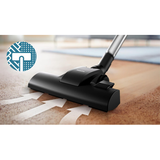 Vacuum Cleaner PHILIPS Input power 800 W Dust capacity 1.3 L Cylinder vacuum Cleaning type Dry Dust container Bagless Colour Black XB1142/10