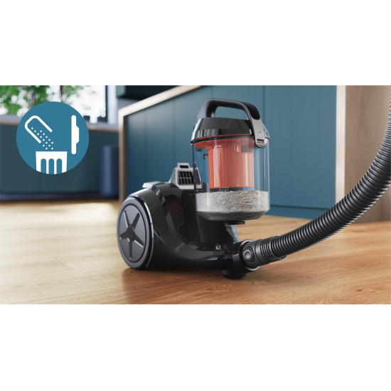Vacuum Cleaner PHILIPS Input power 800 W Dust capacity 1.3 L Cylinder vacuum Cleaning type Dry Dust container Bagless Colour Black XB1142/10