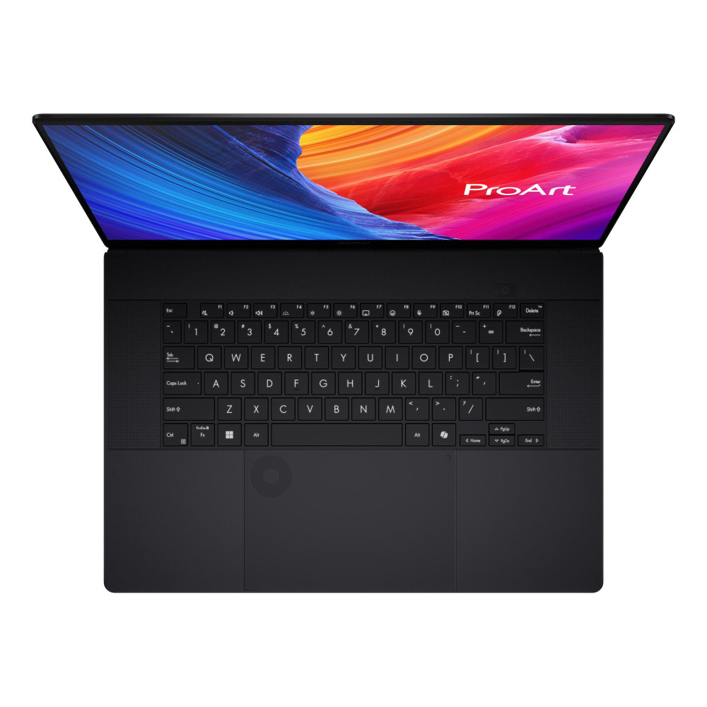 Notebook ASUS ProArt P16 H7606WP-RJ079X CPU  AMD Ryzen AI 9 HX370 2000 MHz 16" Touchscreen 2880x1800 RAM 64GB LPDDR5x SSD 2TB NVIDIA GeForce RTX 5070 8GB ENG Card Reader SD Windows 11 Pro Black 1.85 kg 90NB15K1-M00BR0