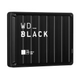 External HDD WESTERN DIGITAL P10 Game Drive 4TB USB 3.2 Colour Black WDBA3A0040BBK-WESN