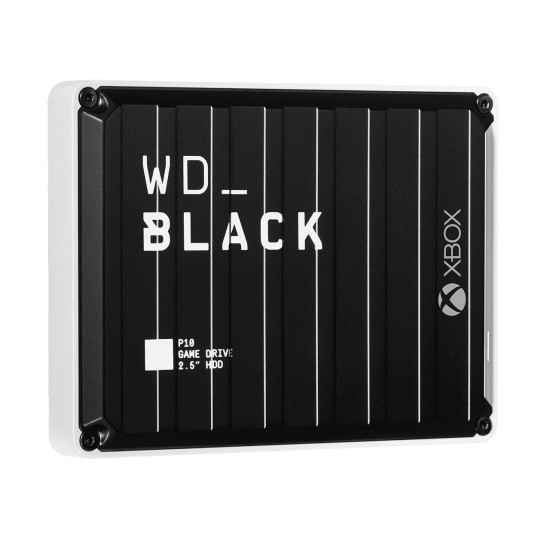 External HDD WESTERN DIGITAL P10 Game Drive 5TB USB 3.2 Colour Black WDBA5G0050BBK-WESN
