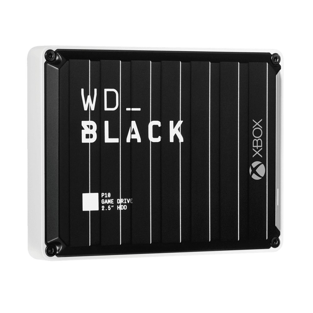 External HDD WESTERN DIGITAL P10 Game Drive 5TB USB 3.2 Colour Black WDBA5G0050BBK-WESN