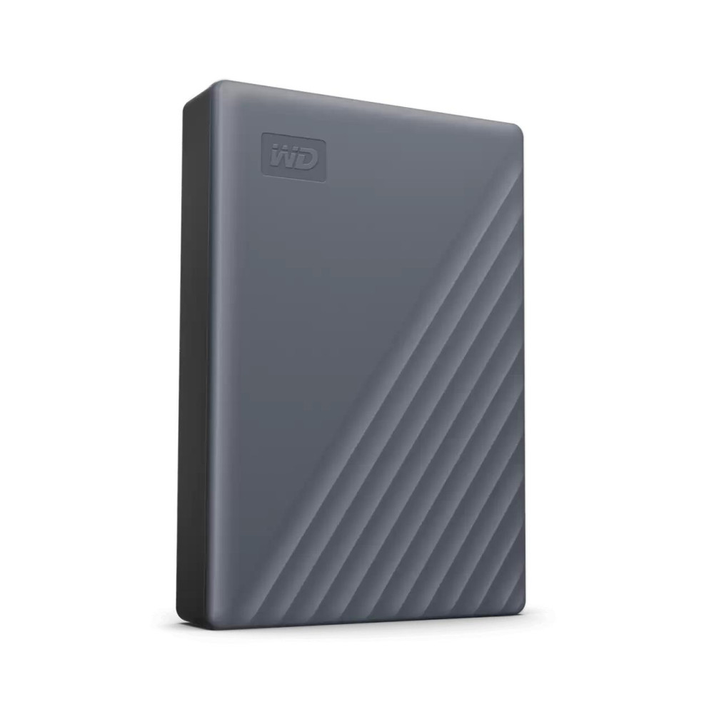 External HDD WESTERN DIGITAL My Passport WDBRMD0040BGY-WESN 4TB USB-C Colour Grey WDBRMD0040BGY-WESN