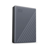 External HDD WESTERN DIGITAL My Passport WDBY3J0060BGY-WESN 6TB USB-C Colour Grey WDBY3J0060BGY-WESN