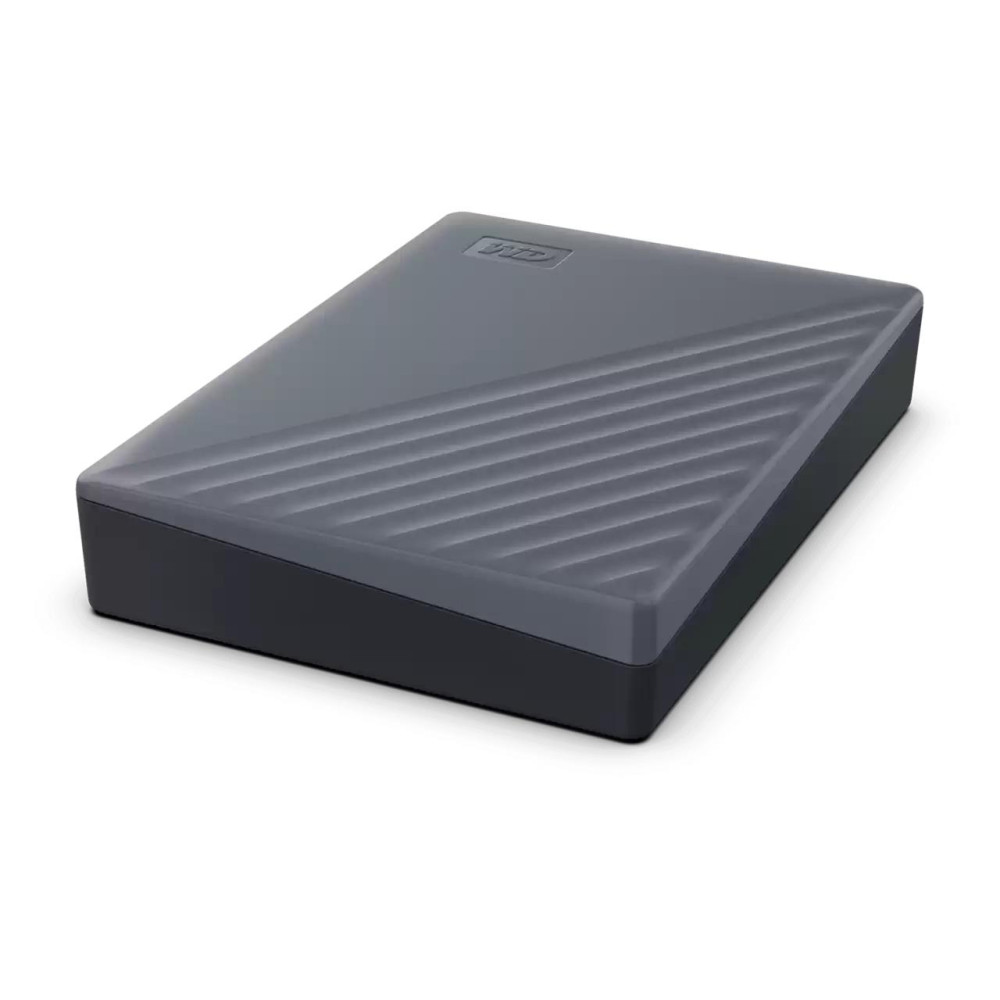 External HDD WESTERN DIGITAL My Passport WDBY3J0060BGY-WESN 6TB USB-C Colour Grey WDBY3J0060BGY-WESN