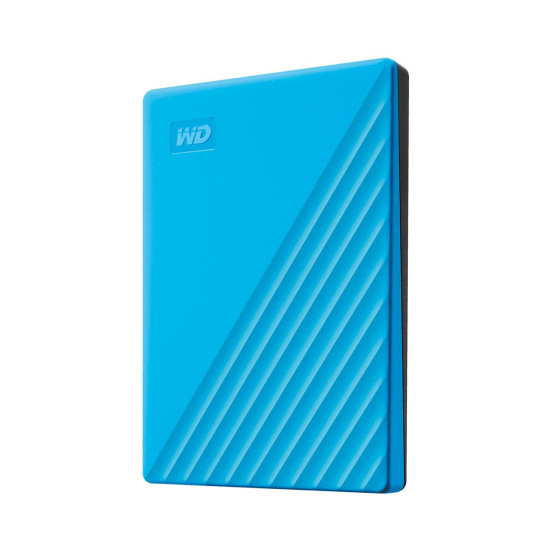 External HDD WESTERN DIGITAL My Passport 2TB USB 2.0 USB 3.0 USB 3.2 Colour Blue WDBYVG0020BBL-WESN