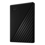 External HDD WESTERN DIGITAL My Passport 4TB USB 2.0 USB 3.0 USB 3.2 Colour Black WDBPKJ0040BBK-WESN