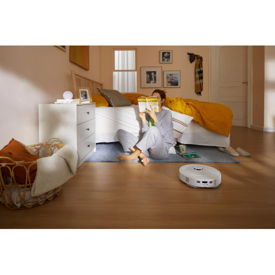 VACUUM CLEANER ROBOT QREVO C/PRO WHITE QRRCP02-00 ROBOROCK