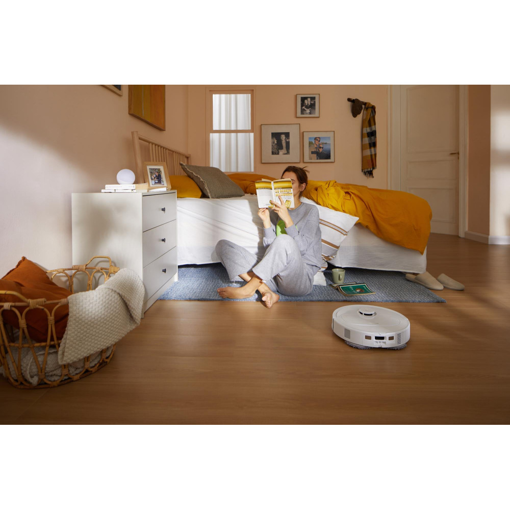 VACUUM CLEANER ROBOT QREVO C/PRO WHITE QRRCP02-00 ROBOROCK