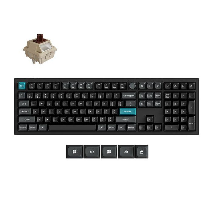 KEYBOARD WRL Q6 ULTRA/BLACK Q6U-M3 KEYCHRON