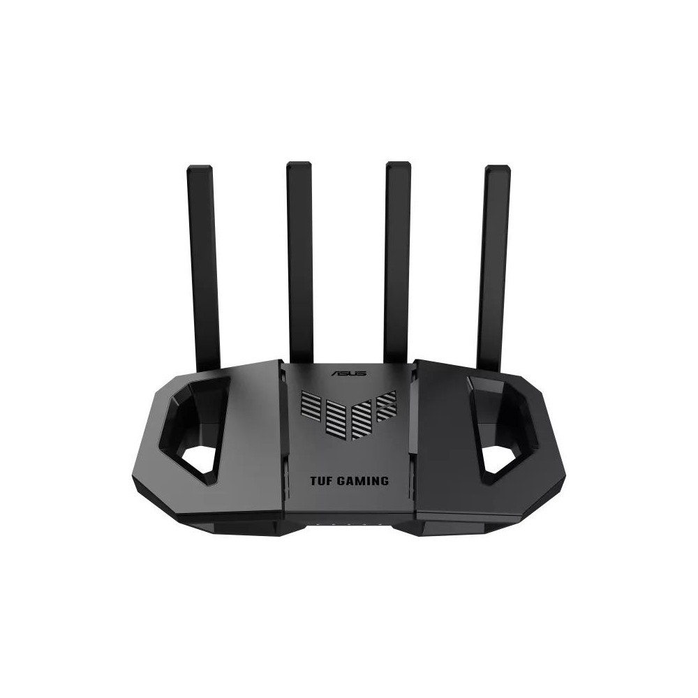 Wireless Router ASUS Wi-Fi 7 (802.11be) Data speed 2882 Mbit/s Ethernet WAN Yes WAN connection type RJ-45 Ethernet LAN Yes 5xLAN ports USB port Yes TUFGAMINGBE3600