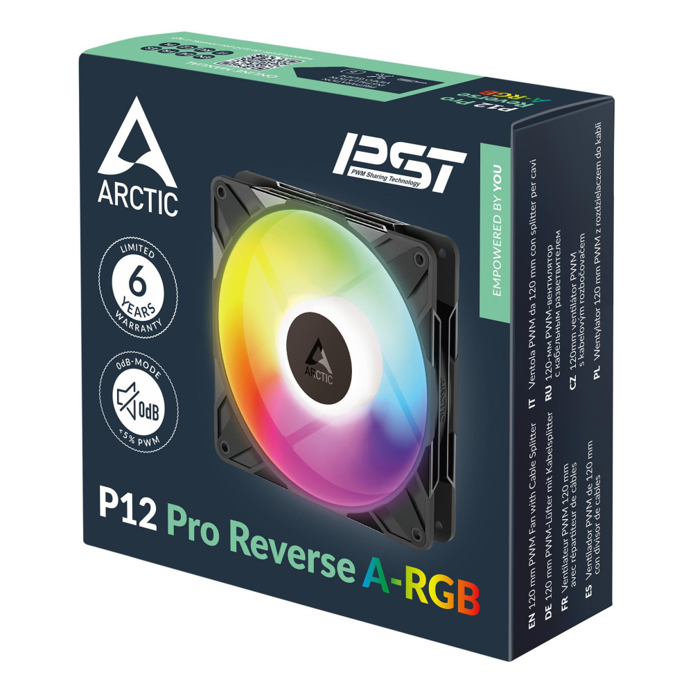 CASE FAN 120MM P12 PRO A-RGB/3-PACK ACFAN00333A ARCTIC