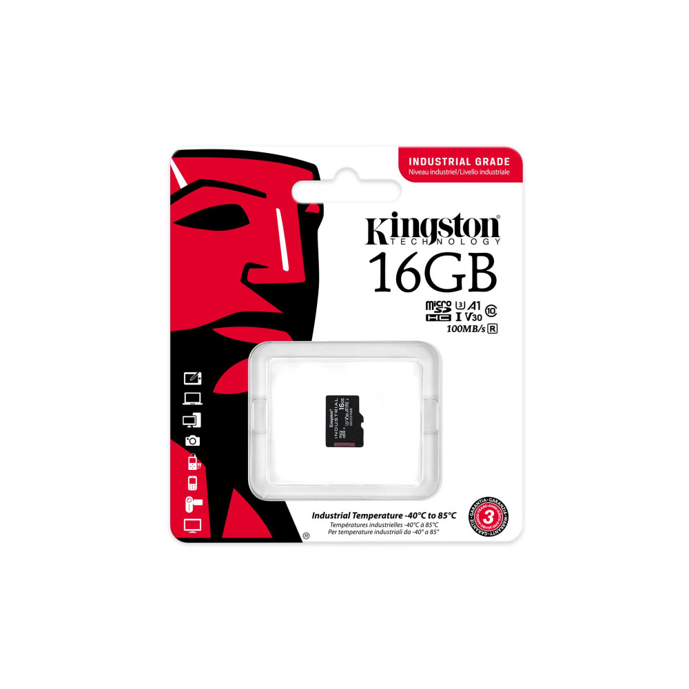 MEMORY MICRO SDHC 16GB UHS-I/SDCIT2/16GBSP KINGSTON