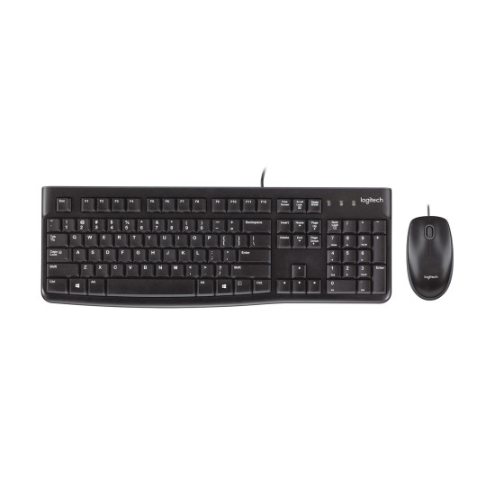 KEYBOARD +MOUSE COMBO MK120/BLACK 920-002562 LOGITECH