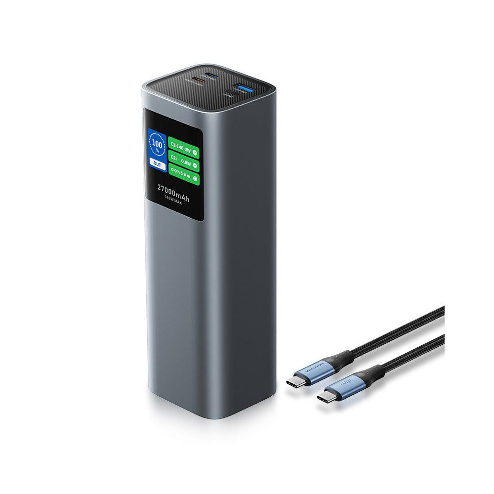POWER BANK USB 27000MAH 140W/FKEH0 VENTION
