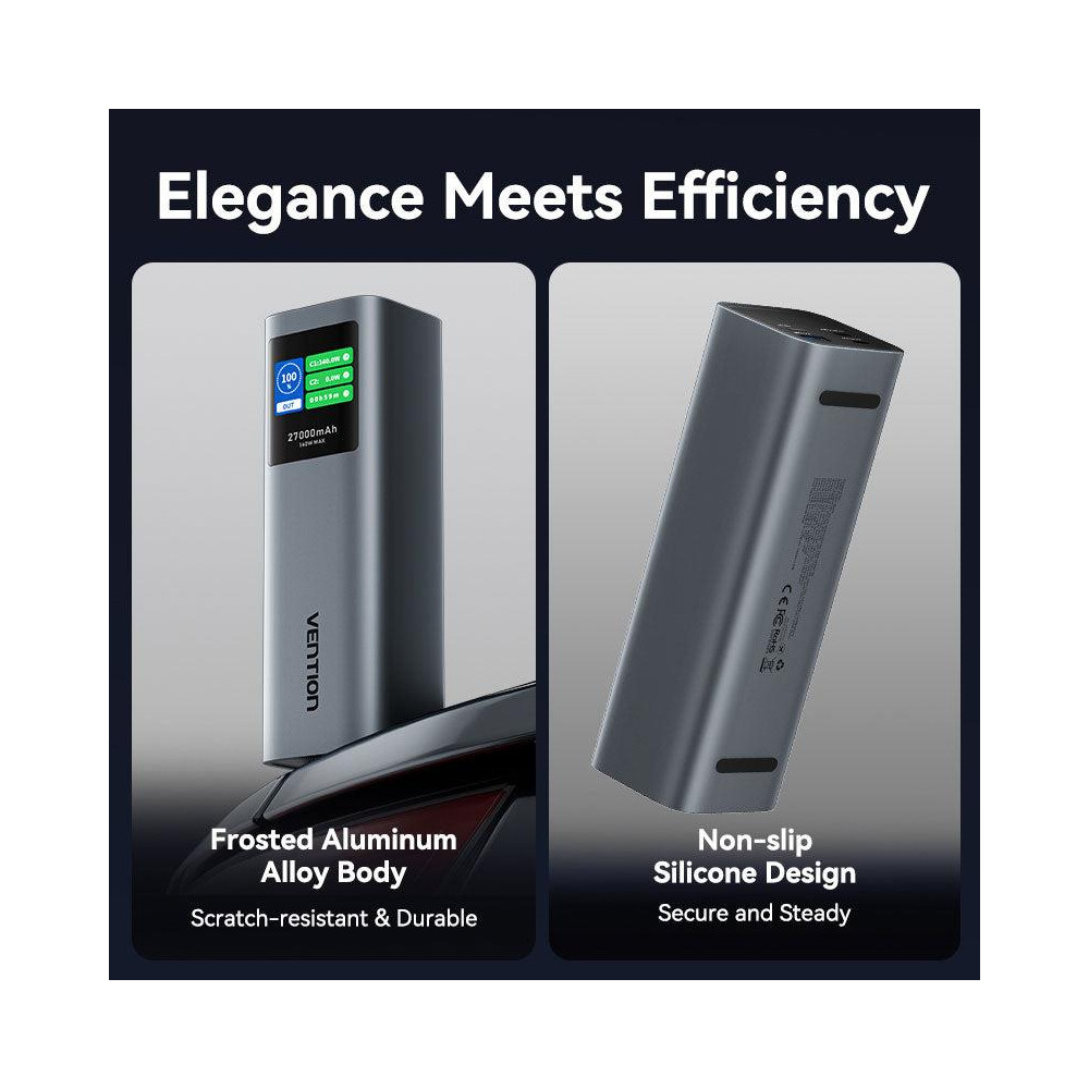 POWER BANK USB 27000MAH 140W/FKEH0 VENTION