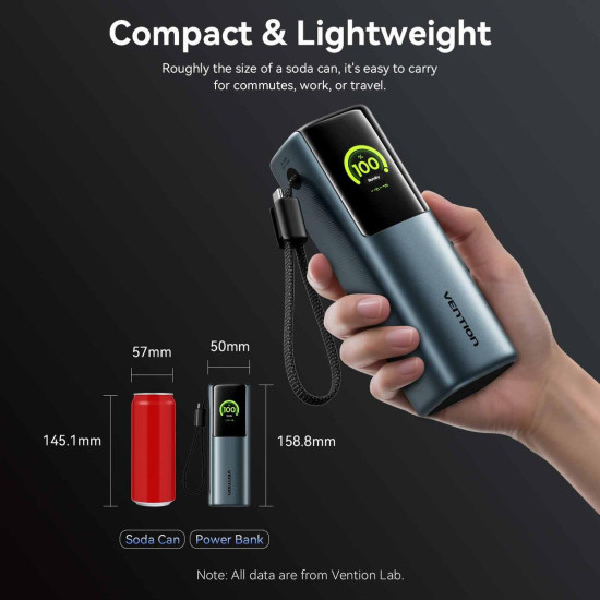 POWER BANK USB 27000MAH 200W/FKGH0 VENTION
