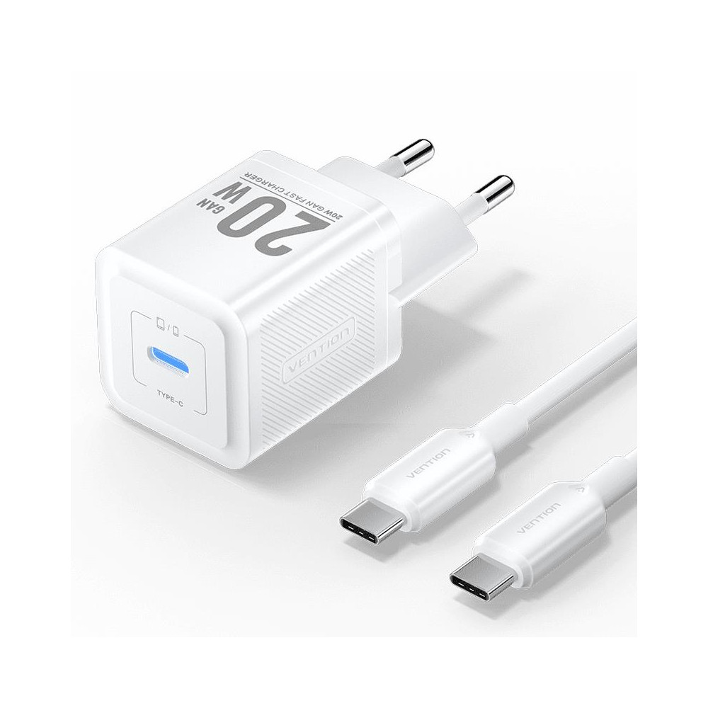 MOBILE CHARGER WALL USB-C/20W TZ-FEPW0-EU-01 VENTION