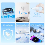MOBILE CHARGER WALL USB-C/20W TZ-FEPW0-EU-01 VENTION