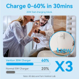 MOBILE CHARGER WALL USB-C/20W TZ-FEPW0-EU-01 VENTION