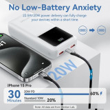 POWER BANK USB 30000MAH 22.5W/BLACK FHMB0 VENTION