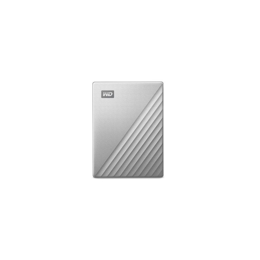 External HDD WESTERN DIGITAL My Passport Ultra 2TB USB 3.0 USB-C Colour Silver WDBC3C0020BSL-WESN