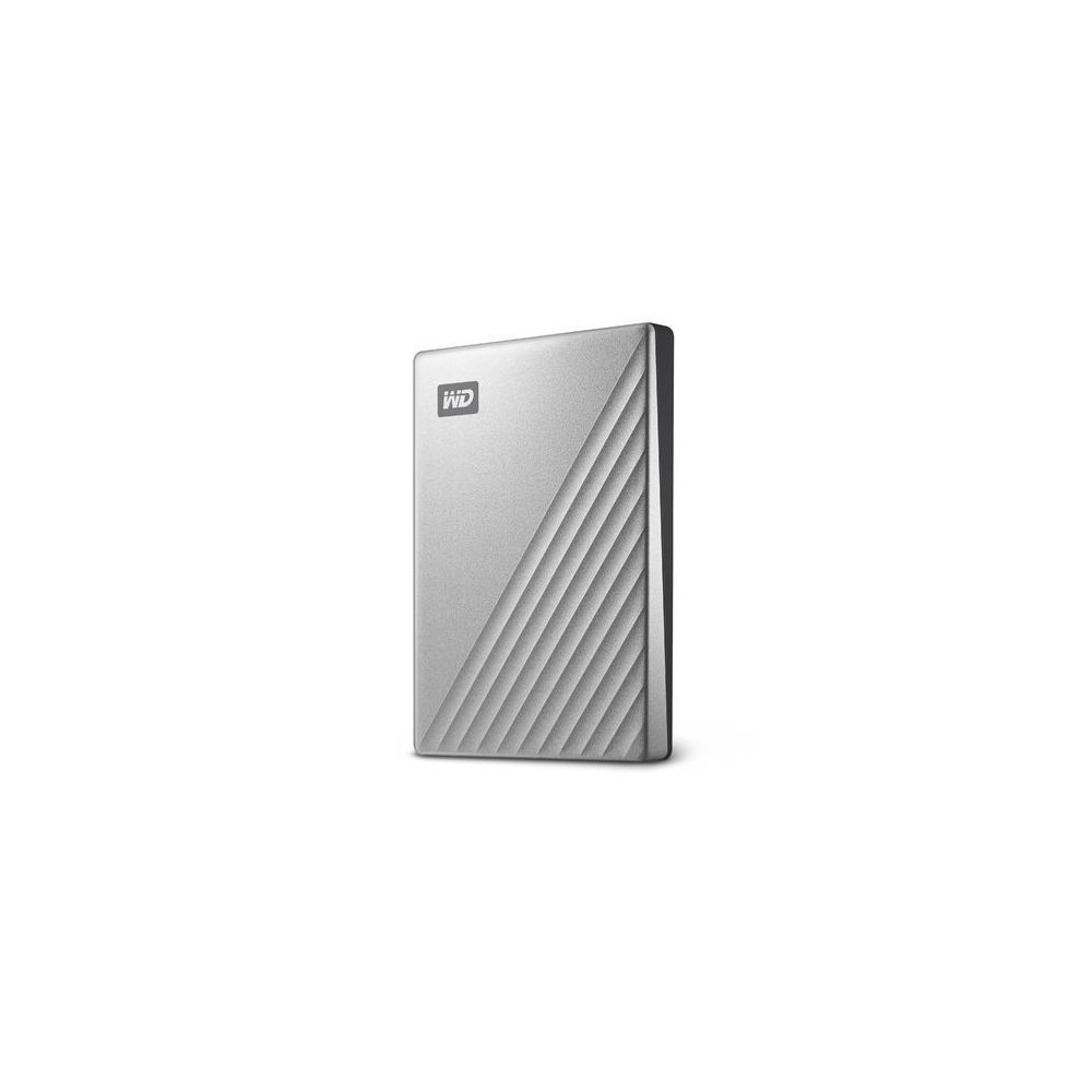 External HDD WESTERN DIGITAL My Passport Ultra 2TB USB 3.0 USB-C Colour Silver WDBC3C0020BSL-WESN