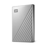 External HDD WESTERN DIGITAL My Passport Ultra 2TB USB 3.0 USB-C Colour Silver WDBC3C0020BSL-WESN
