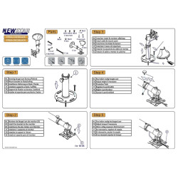 TV SET ACC CEILING MOUNT 10-26/FPMA-C025BLACK NEOMOUNTS