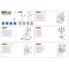 TV SET ACC CEILING MOUNT 10-26/FPMA-C100WHITE NEOMOUNTS