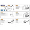 TV SET ACC DESK MOUNT BLACK/19-27" FPMA-D700D NEOMOUNTS