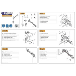 TV SET ACC DESK MOUNT SILVER/10-26" FPMA-D935 NEOMOUNTS
