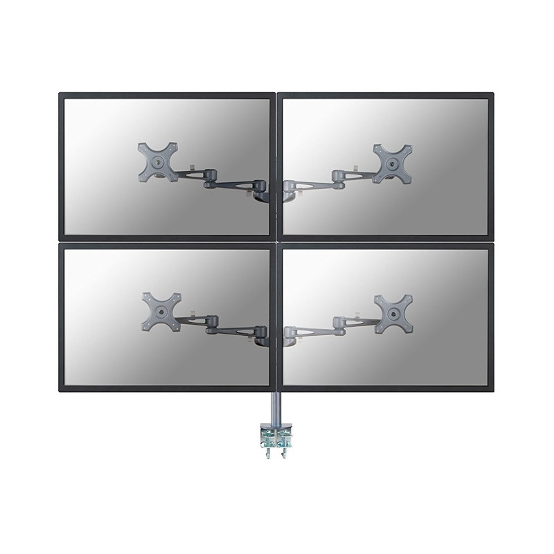 TV SET ACC DESK MOUNT SILVER/10-26" FPMA-D935D4 NEOMOUNTS