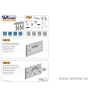 TV SET ACC WALL MOUNT BLACK/LED-VW1000BLACK NEOMOUNTS