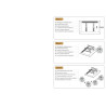 TV SET ACC WALL MOUNT BLACK/LED-VW1000BLACK NEOMOUNTS